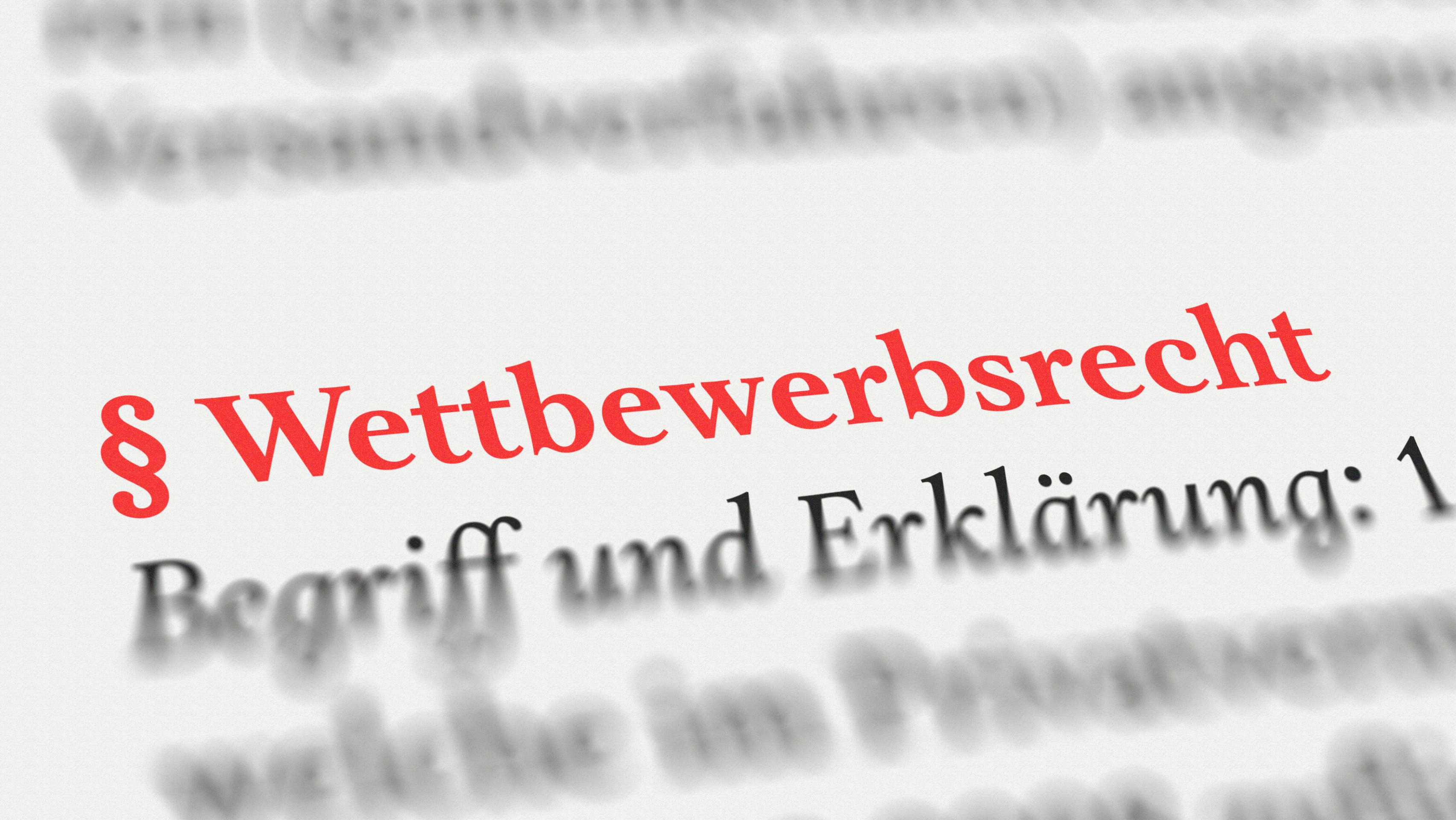 Bild zu Wettbewerbsrecht